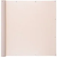 ventanara Balkonsichtschutz Balkonsichtschutz PVC Balkonverkleidung blickdicht Balkonbespannung