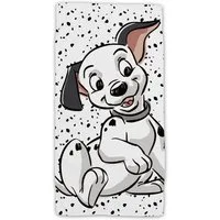 Disney Strandtuch 101 Dalmatians Baumwolle Frottee Badetuch mit Premium Druck, 70x140 cm