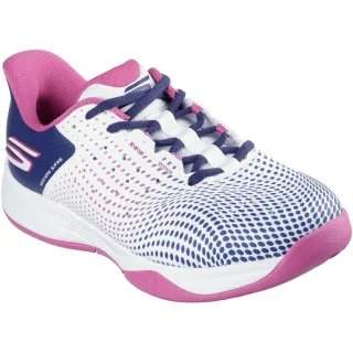 Skechers Slip-ins Relaxed Fit Viper Court Reload Damen Weiß/Navy/Rosa Sneakers