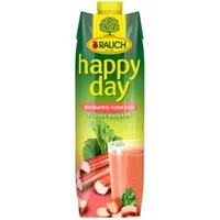 Rauch Fruchtsäfte Saft, Rauch Happy Day Rhabarber Rhubarb Fruchtsaft fruchtig herb 1000ml