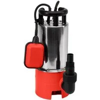 Grafner Schmutzwasser-Tauchpumpe Schmutzwassertauchpumpe Gartenpumpe Pumpe 1100 Watt 20.000 l/h, 20.000 l/h Fördermenge