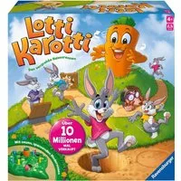 Ravensburger Spiel Lotti Karotti, Kinderspiel, Made in Europe