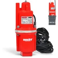 Hecht Tiefbrunnenpumpe Membranpumpe 3166, 70 m Förderhöhe, 600W, 1400 L/h
