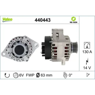 Valeo Lichtmaschine Opel Astra Signum Vectra Zafira Saab 9-3