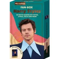 Fan-Box Harry Styles / diverse, 30 Motiv-Karten mit Fotos, Lyrics, Facts und mehr I mit Karten-Aufsteller I 100% inoffiziell