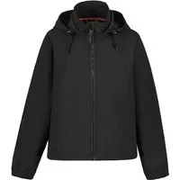 Icepeak Softshelljacke D SOFTSHELLJACKE ADRIAM wasserabweisend, winddicht, mit abnehmbarer Kapuze, atmungsaktiv