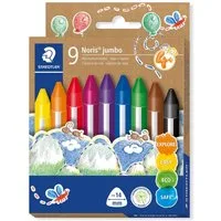 STAEDTLER Wachsmalstift Staedtler Wachsmalkreide Noris jumbo 9x14mm