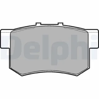 Delphi Bremsbel?ge hinten Honda Rover Suzuki
