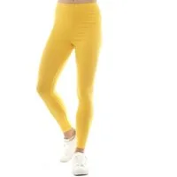 F&K-Mode Leggings Damen Leggings lang Hose Baumwolle gummi