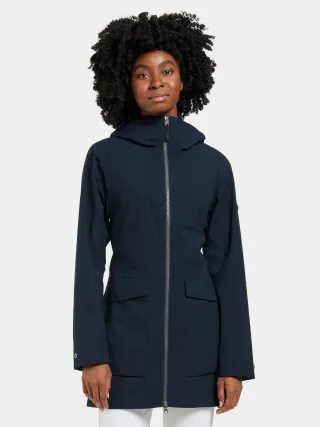 Didriksons - FOLKA WNS PARKA 8 dark night blue - Gr. - 36