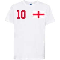 Youth Designz T-Shirt England Kinder T-Shirt im Fußball Trikot Look mit trendigem Motiv