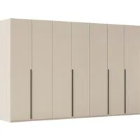 rauch Drehtürenschrank Kleiderschrank Schrank Garderobe Wäscheschrank BESTSELLER MONTCLAR (3 Ausstattungen BASIC/CLASSIC/PREMIUM (SOFT-CLOSE), Breiten 201-400 cm) Front in Glas/Hochglanz/Dekor/Grauspiegel in 5 Breiten MADE IN GERMANY