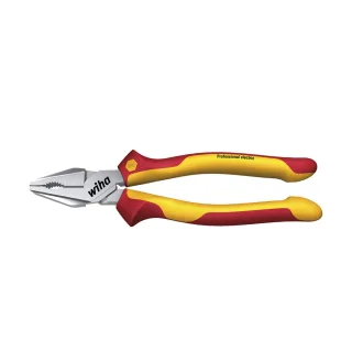 Wiha Kraftkombizange Professional electric mit DynamicJoint und OptiGrip mit extra langer Schneide - 26714