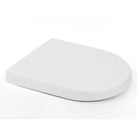 Aqua Bagno WC-Sitz Aqua Bagno ZERO WC-Sitz D-FORM mit Absenkautomatik aus Duroplast
