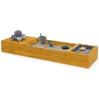 MUDDY BUDDY® Sandkasten Space Saver, mit Matschwanne und Staufach