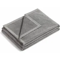 Wohndecke Cotton Home, Biederlack, im Uni Design, Kuscheldecke