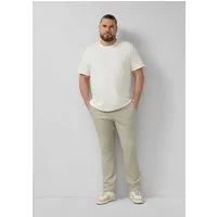 s.Oliver Chinos Hose DETROIT Detroit: Relaxed Fit gemusterte Chino mit Elastikbund