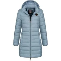 Geographical Norway Steppmantel Winterjacke Damen Steppjacke Parka Lange Steppmantel Wintermantel