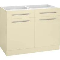 wiho Küchen Unterschrank Unna 100 cm breit, ohne Arbeitsplatte