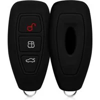 kwmobile Schlüsseltasche Autoschlüssel Silikon Hülle für Ford (1-tlg), Schlüsselhülle Schlüssel Case Cover