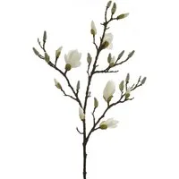 Fink Kunstblume Magnolienzweig weiß