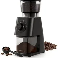 CHEFFANO Kaffeemühle Elektrische Kaffeemühle mit Kegelmahlwerk, 30 Mahlgrade, 150 W, Kegelmahlwerk, Langlebiger konischer Fräser