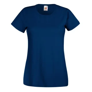 Fruit Of The Loom - T-Shirts mit kurzen Ärmeln - Damen (Marineblau)