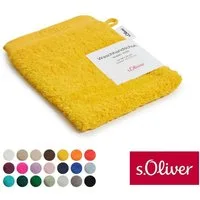 s.Oliver Waschhandschuh s.Oliver, Premium Qualität, 600 gr/m², auch als Sets erhältlich, Walkfrottier (1-St), große Farbauswahl, auch als Duschtuch, Handtuch, Gästetuch