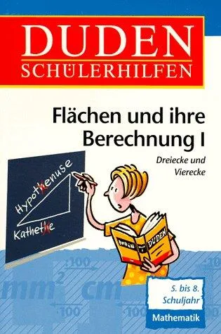 Duden Schülerhilfen Flächen und ihre Berechnung [Broschiert] [2001] Surrey Detlef Bourcki Hans