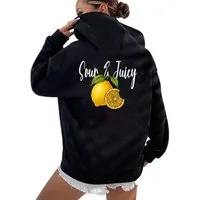 RMK Kapuzenpullover Damen Winter Pullover Sour & Juicy