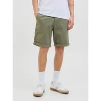 Jack & Jones Chinoshorts JPSTBOWIE JJSHORTS S mit Aufschlag