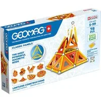 Geomag™ GEOMAG™ Classic Panels, Recycled Magnetspielbausteine, (78 St), aus recyceltem Material, Made in Europe