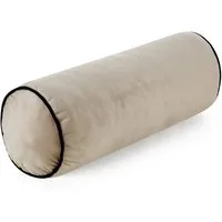 Eurofirany Kopfkissen NACKENROLLE AUS SAMT, Kissenrolle, Dekokissen, Sofakissen