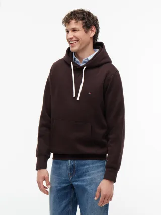 ESS SEASONAL FLEECE HOODY Chocolate - Gr. - L
