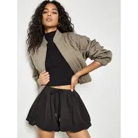 Apricot Shorts Mini-Shorts mit Bubble-Saum