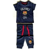 FC Barcelona Jogginganzug FC Barcelona Kinder Set, FC Barcelona Baby Joggers & T-Shirts (2-tlg)