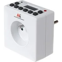 Maclean Zeitschaltuhr MCE30, Programmierbarer digitaler Timer 10 Programme