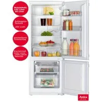 Amica Einbaukühlgefrierkombination EKGC 16156/1, 143.80 cm hoch, 54.00 cm breit, Tür-Offen-Alarm, Schlepptür-Technik