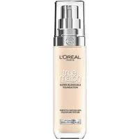 L'ORÉAL PARIS Foundation TRUE MATCH FOUNDATION, lässt sich mühelos verblenden, ohne sichtbare Ränder zu hinterlassen