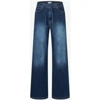 MORE&MORE 5-Pocket-Jeans Dark Blue Denim Jeans 0963