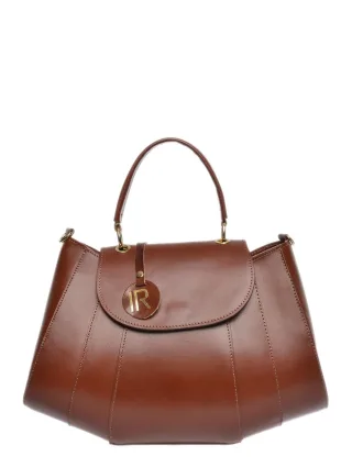 Isabella Rhea Kastanienbraun Rindsledertasche