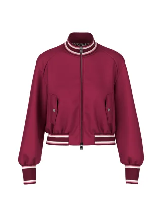 Marc Cain Sports - Lässige Bomberjacke zum Wenden rhododendron - Gr. - 42