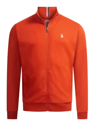 U.S. POLO ASSN. Herren Sweatjacke USTheoo aus Baumwoll-Polyester-Mix