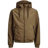 Jack & Jones Softshelljacke Basic Softshell Hood mit weichem Fleece-Innenfutter