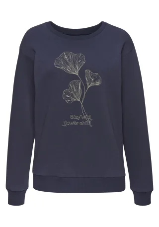 LASCANA - LASCANA Lascana Sweatshirt navy - Gr. - 50