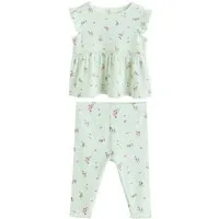 Next Shirt & Leggings Baby Rippstrickoberteil und Leggings im 2er-Set (2-tlg)