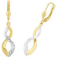 Amor Paar Ohrhänger Amor Ohrhänger für Damen, Gold 585 (Ohrhänger, 2-tlg)