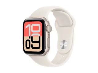 Apple Watch SE 3 (GPS) 40mm polarstern mit Sportarmband M/L polarstern | meh54zr/a |