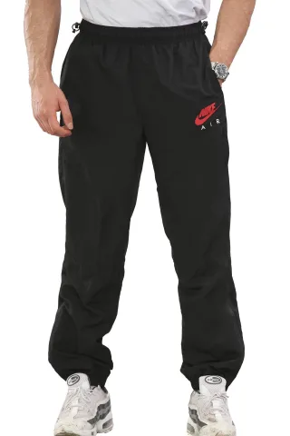 Nike Air Herren Light Weight Woven Track Pants Schwarz