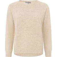 Zwillingsherz Kaschmirpullover 100% Kaschmir Rundhalspullover